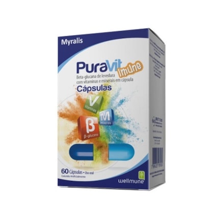 Comprar PuraVit Imune caixa com 60 cápsulas | CR
